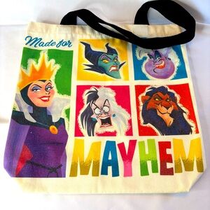 Disney Villains Canvas Tote Bag